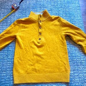 Emile Lafaurie Men’s Yellow Mustard Sweater - Size S